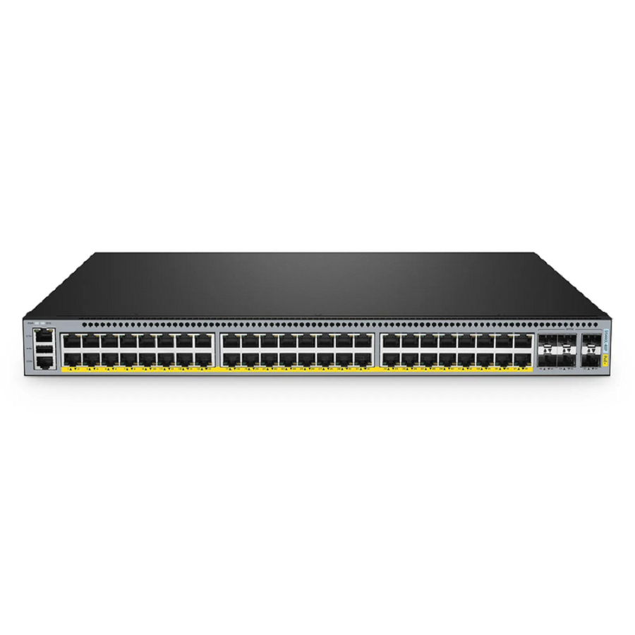 SFPS S5440L-48P, 48-Port Gigabit Ethernet L3 PoE+ Switch, 48 x PoE+ Ports @740W, with 6 x 25Gb SFP28 Uplinks, Support VXLAN & MLAG SFPS