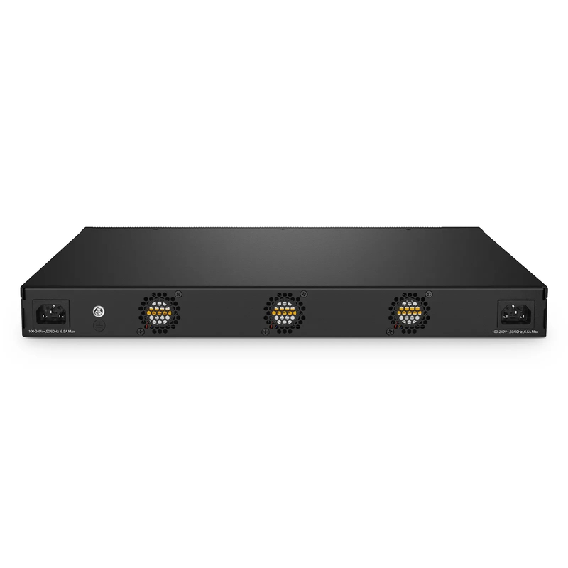 SFPS S5440L-24P, 24-Port Gigabit Ethernet L3 PoE+ Switch, 24 x PoE+ Ports @370W, with 6 x 25Gb SFP28 Uplinks, Support VXLAN & MLAG SFPS