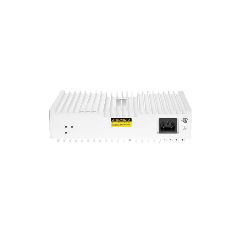 SFPS S3100-16TMS-P, 16-Port Gigabit Ethernet L2+ PoE+ Switch, 6 x PoE+ Ports, 2 x 5Gb PoE+ Ports@125W, 10 x 1Gb RJ45, with 2 x 10Gb SFP+ Uplinks, Broadcom Chip, Fanless SFPS