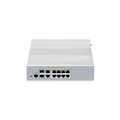 SFPS S3100-8TMS-P, 8-Port Gigabit Ethernet L2+ PoE+ Switch, 6 x PoE+ Ports, 2 x 5Gb PoE+ Ports@125W, 2 x 1Gb RJ45, with 2 x 10Gb SFP+ Uplinks, Broadcom Chip, Fanless SFPS