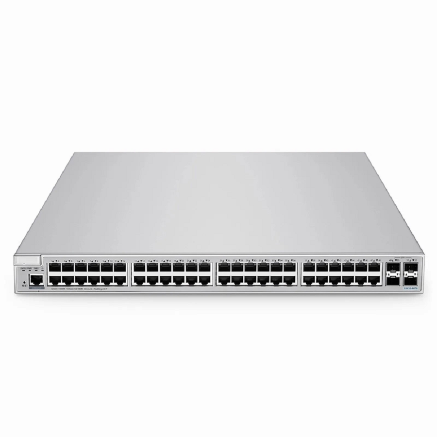 SFPS S3910-48TS, 48-Port Gigabit Ethernet L2+ Switch, 48 x Gigabit RJ45, with 4 x 10Gb SFP+ Uplinks, Stackable Switch, Broadcom Chip SFPS