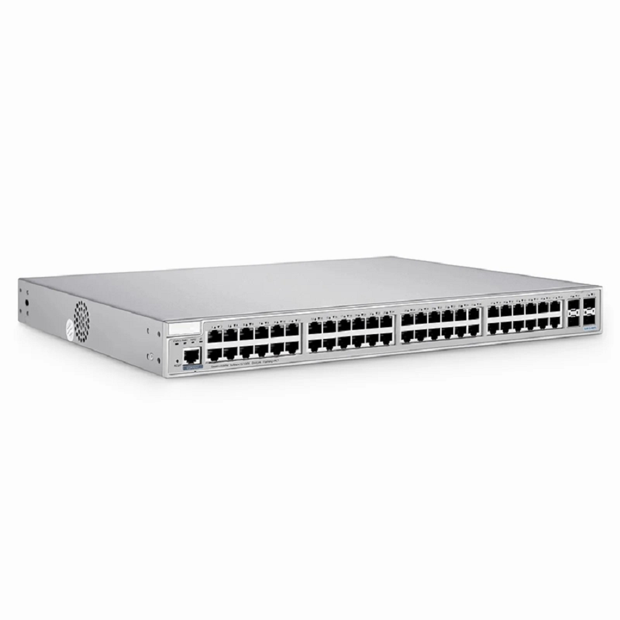 SFPS S3910-48TS, 48-Port Gigabit Ethernet L2+ Switch, 48 x Gigabit RJ45, with 4 x 10Gb SFP+ Uplinks, Stackable Switch, Broadcom Chip SFPS