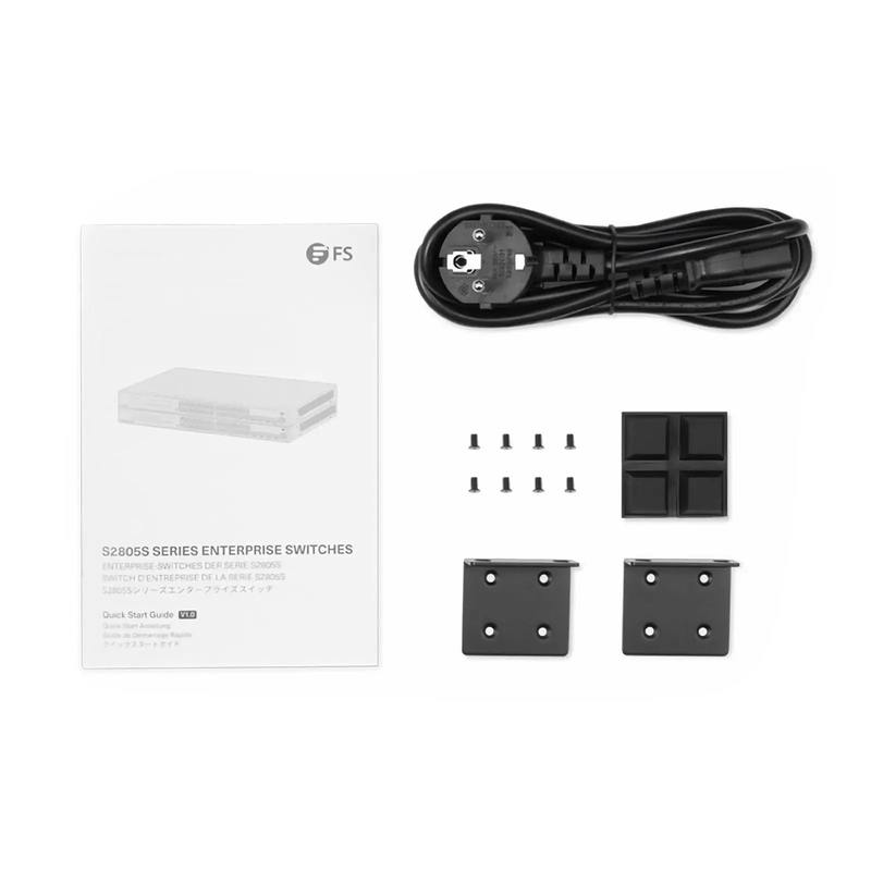 SFPS S2805S-24TF-P, 24-Port Gigabit Ethernet L2 Smart Managed PoE+ Switch, 24 x PoE+ Ports @370W, with 4 x 1Gb SFP Uplinks, Realtek Chip SFPS
