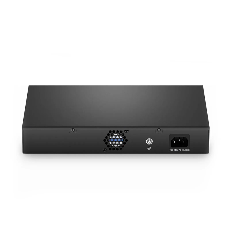 SFPS S2805S-8TF-P, 8-Port Gigabit Ethernet L2 Smart Managed PoE+ Switch, 8 x PoE+ Ports @140W, with 2 x 1Gb SFP Uplinks, Realtek Chip SFPS