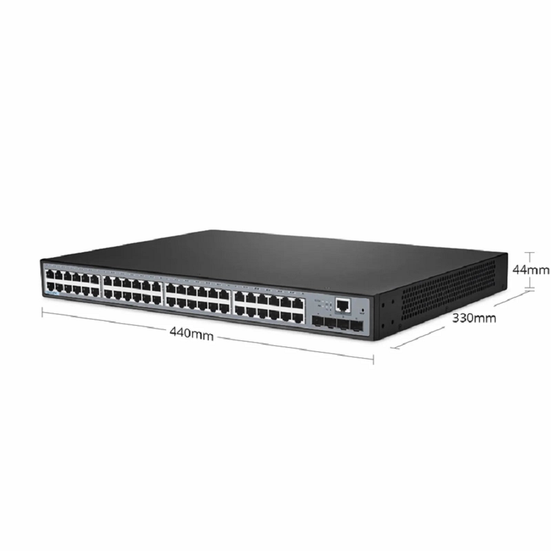SFPS S2805S-48T4S, 48-Port Gigabit Ethernet L3 Smart Managed Switch, 48 x Gigabit RJ45, with 4 x 10Gb SFP+ Uplinks, Realtek Chip SFPS