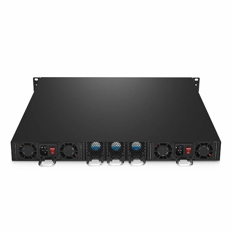 SFPS DCP920-D08PB, 8 Channel 100G DWDM PAM4 Active Multiplexer, C21-C36, 8 x 100G QSFP28, Single Fiber, Side-B, with Built-in 100G PAM4 Module, 1U Rack Mount, 0-80km, Support AmpCon-T/Web Network Management SFPS