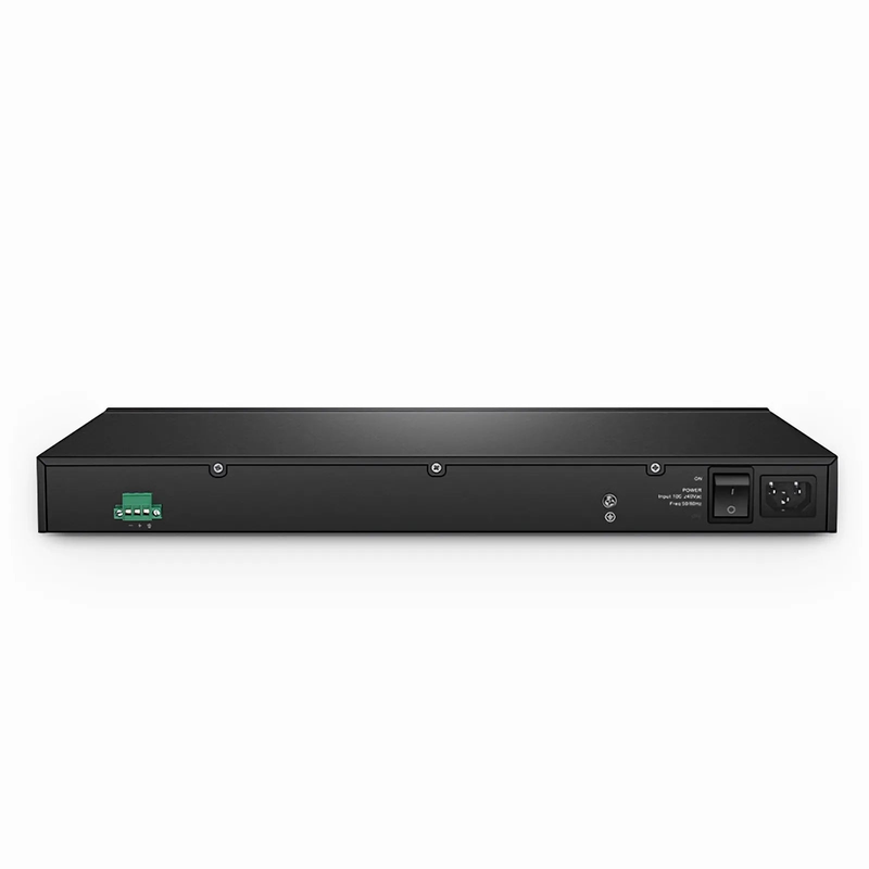 SFPS S3400-48T6SP, 48-Port Gigabit Ethernet L2+ PoE+ Switch, 48 x PoE+ Ports @370W, with 6 x 10Gb SFP+ Uplinks, AC+DC Power Supplies, Support Stacking SFPS