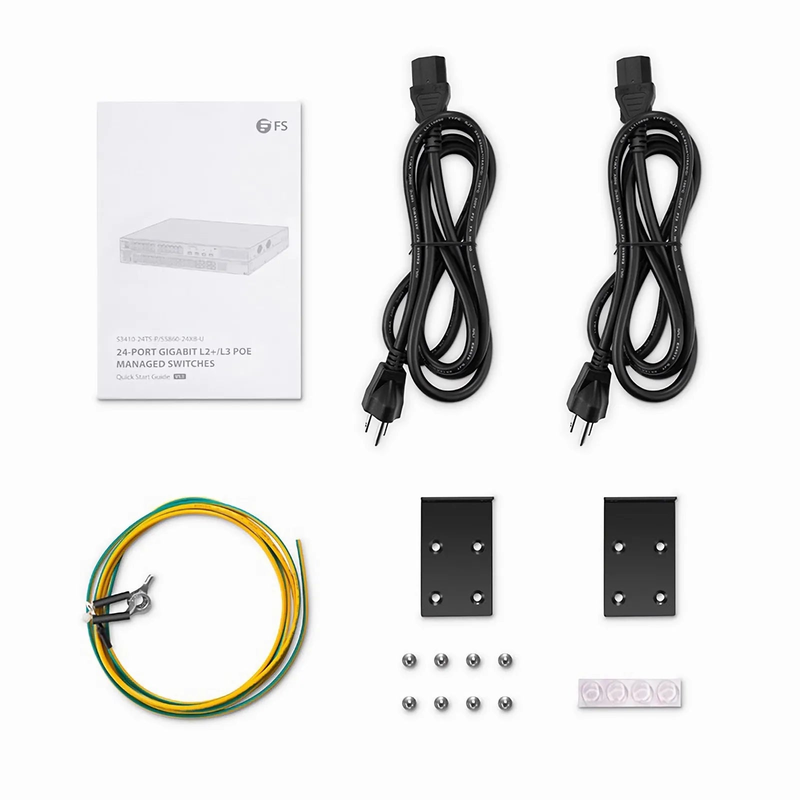SFPS S5860-24XB-U, 24-Port Ethernet L3 PoE++ Switch, 24 x 10GBASE-T/Multi-Gigabit, 4 x 10Gb SFP+, with 4 x 25Gb SFP28 Uplinks, Support Stacking, Broadcom Chip SFPS