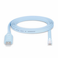 SFPS 7ft (2m) USB (Male) to RJ45 (Male) Console Cable, Blue SFPS