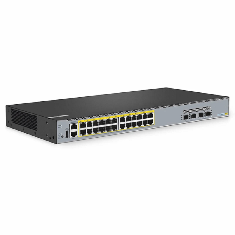 SFPS S5860-24MG-U, 24-Port Ethernet L3 PoE++ Switch, 24 x 5GBASE-T/Multi-Gigabit Ports, with 4 x 25Gb SFP28 Uplinks, Support Stacking, Broadcom Chip SFPS