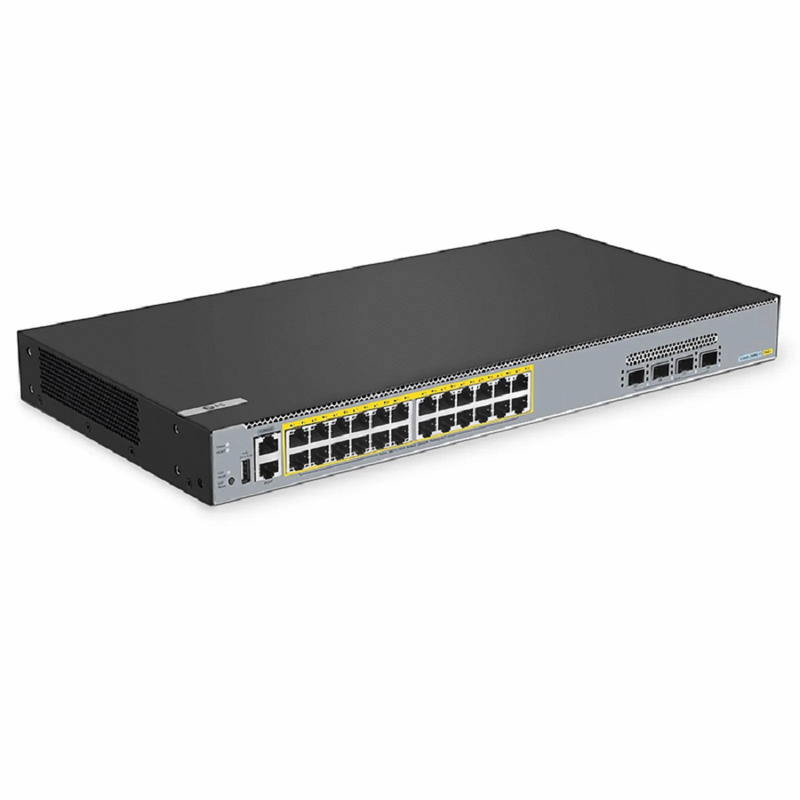 SFPS S5860-24MG-U, 24-Port Ethernet L3 PoE++ Switch, 24 x 5GBASE-T/Multi-Gigabit Ports, with 4 x 25Gb SFP28 Uplinks, Support Stacking, Broadcom Chip SFPS