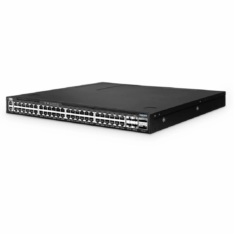 SFPS S5870-48T6BC, 48-Port Ethernet L3 Enterprise Switch, 48 x Gigabit RJ45, with 4 x 25Gb SFP28 and 2 x 100Gb QSFP28 Uplinks, PicOSA®, Support EVPN-VXLAN, Broadcom Chip SFPS