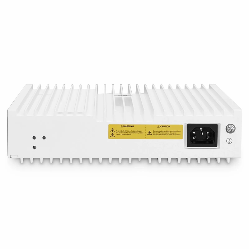 SFPS S3410C-16TMS-P, 16-Port Gigabit Ethernet L2+ PoE+ Switch, 6 x PoE+ Ports, 2 x 5Gb PoE+ Ports@125W, 10 x 1Gb RJ45, with 2 x 10Gb SFP+ Uplinks, PicOSA®, Support MLAG, Broadcom Chip, Fanless SFPS