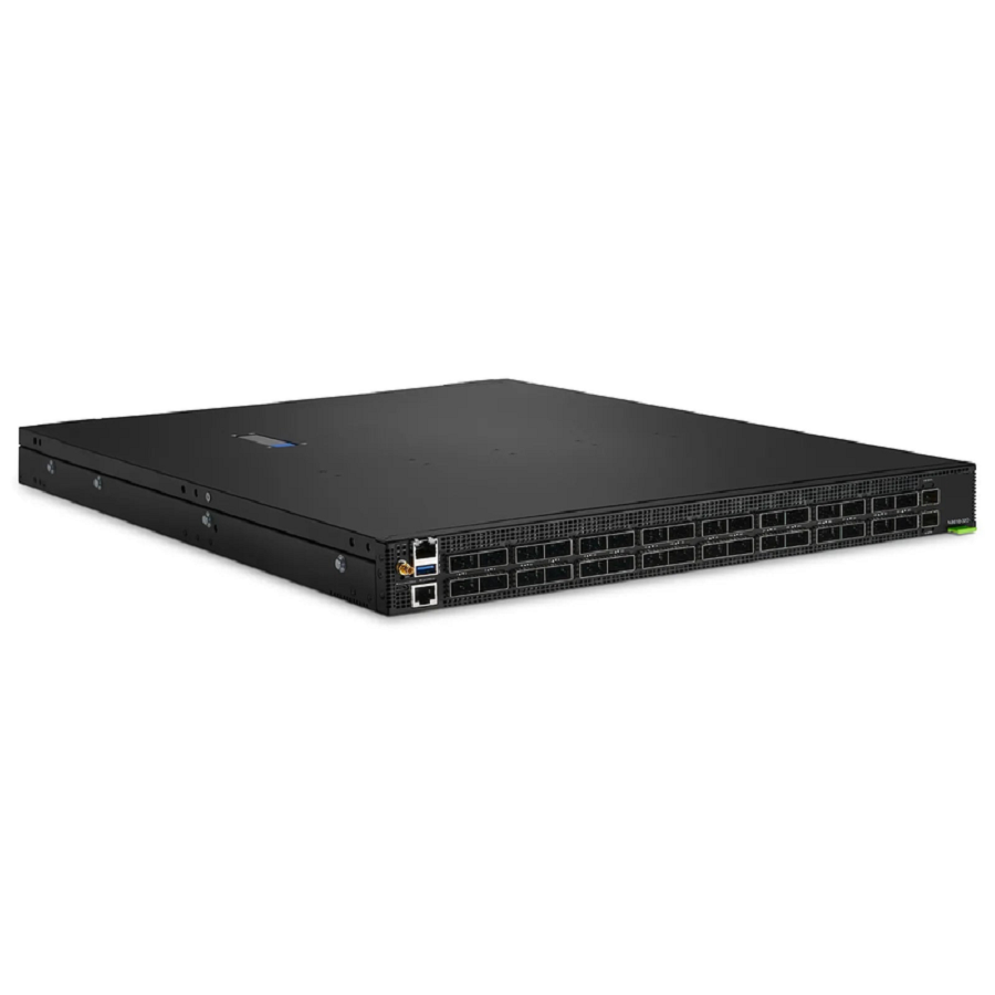 SFPS N8610-32D, 32-Port Ethernet HPC/AI Data Center Switch, 32 x 400Gb QSFP-DD, PicOSA®, Broadcom Tomahawk 4 Chip, Front-to-Back Airflow SFPS