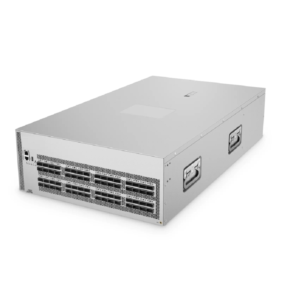SFPS N8610-64DB, 4U, 64-Port Ethernet HPC/AI Data Center Switch, 64 x 400Gb QSFP-DD, PicOSA®, Broadcom Tomahawk 4 Chip, Front-to-Back Airflow SFPS
