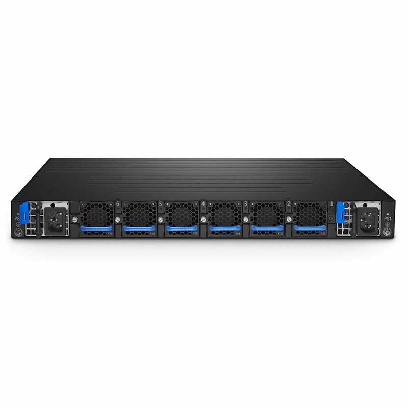 SFPS N8550-32C, 32-Port Ethernet Data Center Switch, 32 x 100Gb QSFP28, 2 x 10Gb SFP+, PicOSA®, Broadcom Trident 3 Chip, Back-to-Front Airflow SFPS