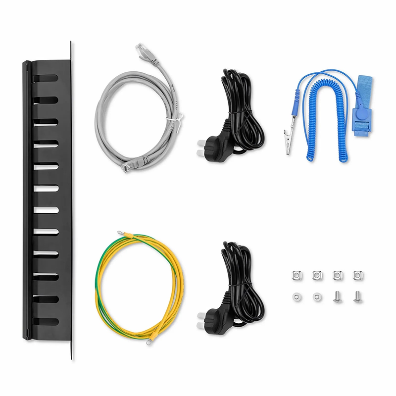SFPS D6000-CH1U, 4 Slots 1U Unloaded Chassis, Support Single-wavelength 100G/400G, Up to 6.4T Capacity, Redundant AC PSUs, Support AmpCon-T/WebGUI Network Management SFPS