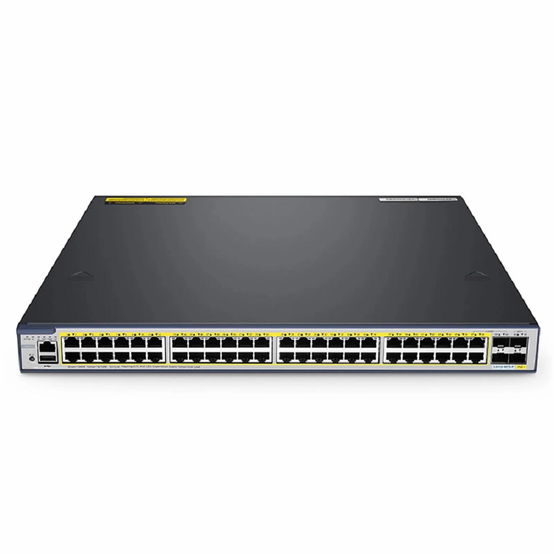 SFPS S3410-48TS-P, 48-Port Gigabit Ethernet L2+ PoE+ Switch, 48 x PoE+ Ports @740W, with 2 x 10Gb SFP+ Uplinks and 2 x Combo SFP Ports, PicOSA®, Support MLAG, Broadcom Chip SFPS