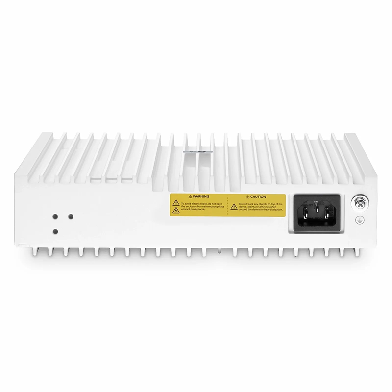 SFPS S3410C-8TMS-P, 8-Port Gigabit Ethernet L2+ PoE+ Switch, 8 x PoE+ Ports@125W, 2 x 5Gb RJ45, with 2 x 10Gb SFP+ Uplinks, PicOSA®, Support MLAG, Broadcom Chip, Fanless SFPS