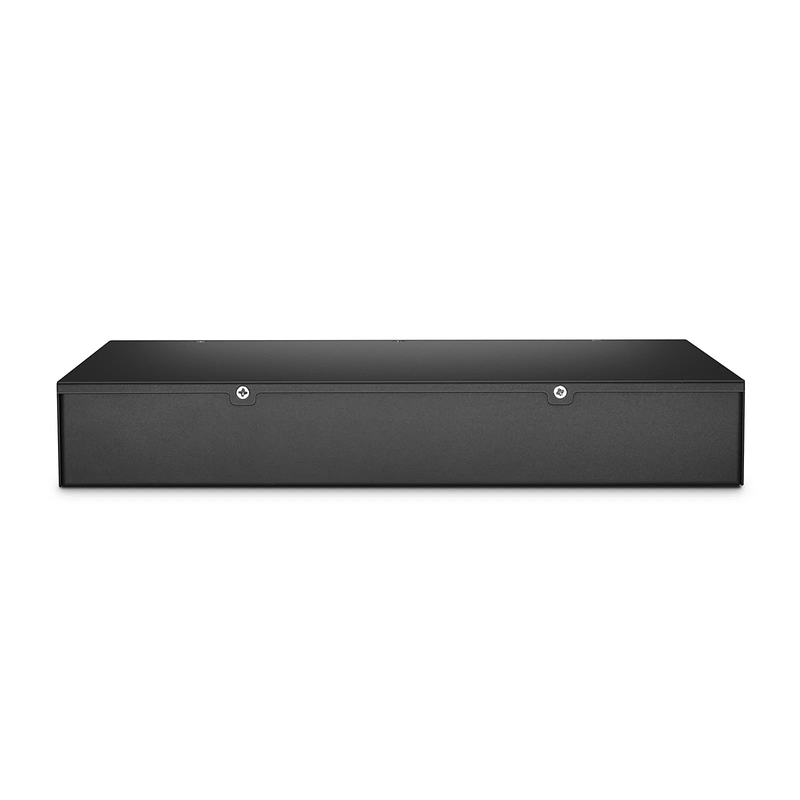 SFPS S3240-8P, 8-Port Gigabit Ethernet L2+ PoE+ Switch, 8 x PoE+ Ports@120W, with 4 x 10Gb SFP+ Uplinks, PicOSA®, Fanless SFPS