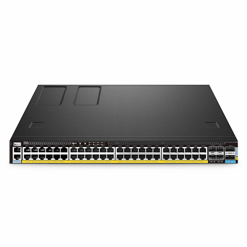 SFPS S5870-48MX6BC-U, 48-Port Ethernet L3 PoE++ Switch, 36 x 2.5Gb PoE++ Ports, 12 x 10Gb PoE++ Ports @2100W, with 4 x 25Gb SFP28 and 2 x 100Gb QSFP28 Uplinks, PicOSA®, Support EVPN-VXLAN, MLAG & Perpetual PoE, Broadcom Chip SFPS