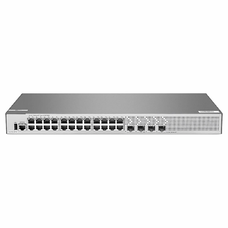 SFPS S3270-24TM, 24-Port Gigabit Ethernet L2+ Switch, 24 x Gigabit RJ45, with 4 x 1/2.5Gb SFP Uplinks, PicOSA®, Broadcom Chip SFPS