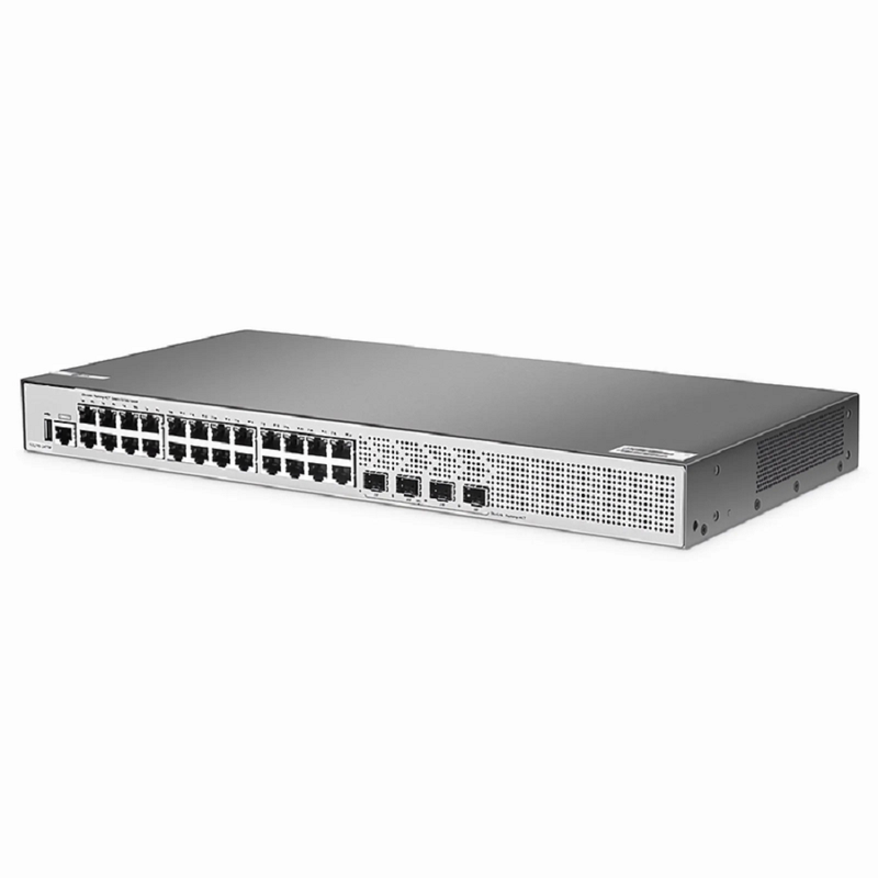 SFPS S3270-24TM, 24-Port Gigabit Ethernet L2+ Switch, 24 x Gigabit RJ45, with 4 x 1/2.5Gb SFP Uplinks, PicOSA®, Broadcom Chip SFPS