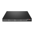 SFPS IES5120-48T4S, 48-Port Gigabit Ethernet L2+ Managed Industrial Switch, 48 x 10/100/1000BASE-T, with 4 x 1/10Gb SFP+, -40 to 75A°C Operating Temperature SFPS
