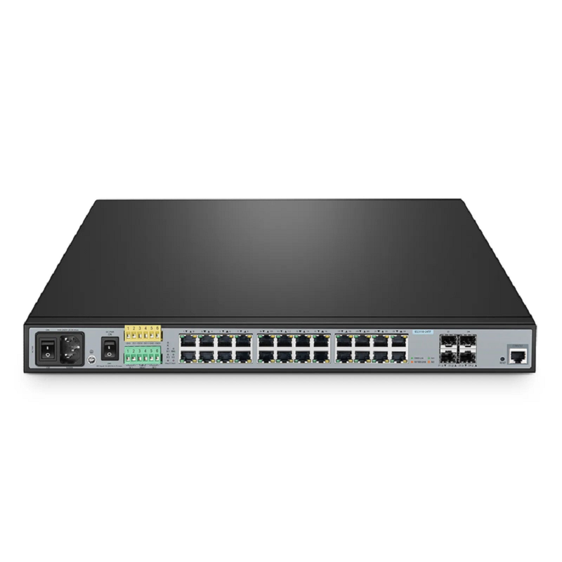 SFPS IES3110-24TF, 24-Port Gigabit Ethernet L2+ Managed Industrial Switch, 20 x 10/100/1000BASE-T, with 4 x 1Gb RJ45/SFP Combo, -40 to 75A°C Operating Temperature SFPS