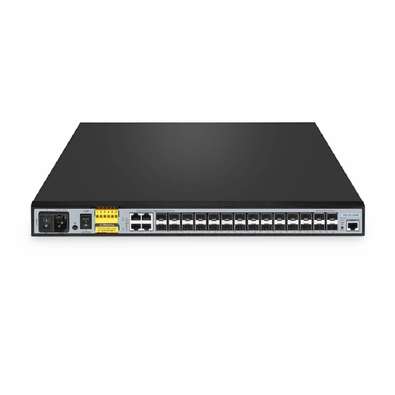 SFPS IES5110-20FMS, 20-Port Ethernet L2+ Managed Industrial Switch, 10 x 1Gb SFP, 10 x 1/2.5Gb SFP, with 4 x 1Gb RJ45/SFP Combo, 4 x 10Gb SFP+, Wide-Temp SFPS