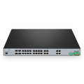 SFPS IES5100-24TF, 24-Port Gigabit Ethernet L2+ Managed Industrial Switch, 24 x 10/100/1000BASE-T, with 4 x 1Gb SFP, -40 to 85A°C Operating Temperature SFPS