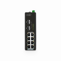 SFPS TSN3220-10S, 8-Port Gigabit Ethernet L2 Managed TSN Industrial Switch, 8 x 10/100/1000BASE-T, with 2 x 1/10Gb SFP+, -40 to 75A°C Operating Temperature SFPS