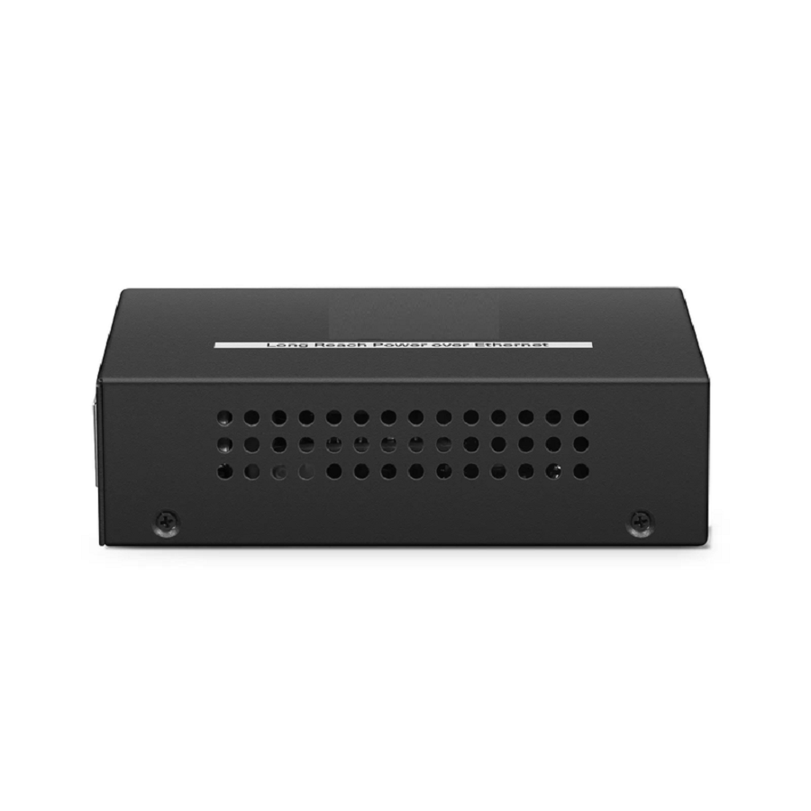 SFPS IES1111W-2PD, 1-Port 10/100M Fast Ethernet Long Reach PoE over UTP Extender, 1 x 10/100BASE-T RJ45 Input to 1 x PoE+ Output, -20 to 70A°C Operating Temperature SFPS