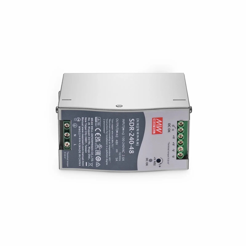 SFPS 240W 48VDC Slim DIN Rail High-Performance Industrial Power Supply with PFC Function SFPS