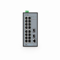 SFPS IES3110-16TF, 16-Port Gigabit Ethernet L2 Managed Industrial Switch, 16 x 10/100/1000BASE-T, with 2 x 1Gb SFP, -40 to 75A°C Operating Temperature SFPS