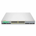 SFPS IES5100-24TS-P, 24-Port Gigabit Ethernet L2+ Managed Industrial PoE+ Switch, 20 x PoE+ Ports @720W, with 4 x 1Gb RJ45/SFP Combo, 8 x 1Gb SFP and 4 x 10Gb SFP+, -40 to 75A°C Operating Temperature SFPS