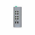 SFPS IES3110-8TFP-R, 8-Port Gigabit Ethernet L2+ Managed Industrial PoE+ Switch, 8 x PoE+ Ports @240W, with 2 x 1Gb SFP, Wide-Temp SFPS