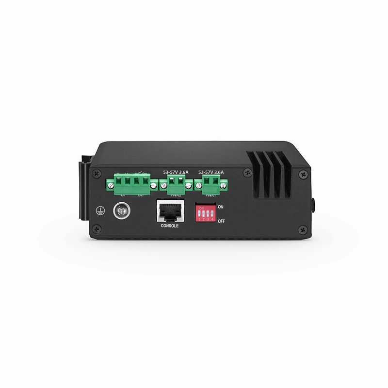 SFPS IES3220-8T4F-U, 8-Port Gigabit Ethernet L2+ Managed Industrial PoE++ Switch, 8 x PoE++ Ports@360W, with 4 x 1Gb SFP, -40 to 75A°C Operating Temperature SFPS
