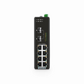 SFPS TSN3220-10S, 8-Port Gigabit Ethernet L2 Managed TSN Industrial Switch, 8 x 10/100/1000BASE-T, with 2 x 1/10Gb SFP+, -40 to 75A°C Operating Temperature SFPS