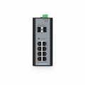 SFPS IES3110-8TF, 8-Port Gigabit Ethernet L2+ Managed Industrial Switch, 8 x 10/100/1000BASE-T, with 2 x 1Gb SFP, -40 to 75A°C Operating Temperature SFPS