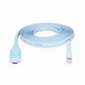 SFPS 7ft (2m) USB C (Male) to RJ45 (Male) Console Cable, Blue