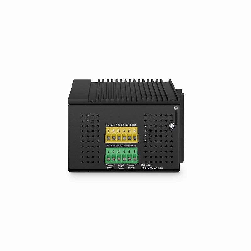 SFPS IES3110-8TFM-P, 8-Port Gigabit Ethernet L2+ Managed Industrial PoE+ Switch, 8 x PoE+ Ports @240W, and 2 x 10/100/1000BASE-T, with 2 x 1Gb SFP, 2 x 1/2.5Gb SFP, -40 to 75A°C Operating Temperature SFPS
