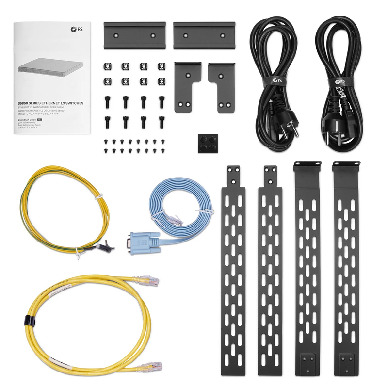SFPS S5850-48S8C, 48-Port Ethernet L3 Switch, 48 x 10Gb SFP+, with 8 x 100Gb QSFP28, Support MPLS&MLAG SFPS