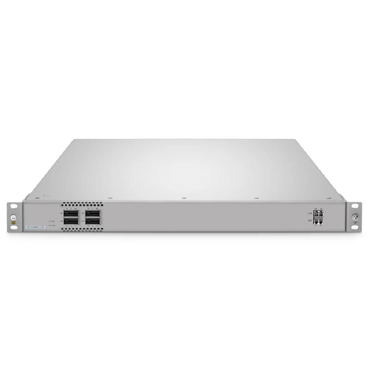 SFPS D5110-M04EC-E-ZR+, 4 Channel 100G Active DWDM Multiplexer for Open Line Systems, C21, 4 x 100G QSFP28, Dual Fiber, 1U Rack Mount, 0-120km, Support AmpCon-T/WebGUI Network Management SFPS