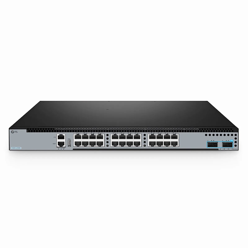 SFPS S5850-24XMG, 24-Port Ethernet L3 Switch, 24 x 10GBASE-T/Multi-Gigabit, with 2 x 100Gb QSFP28, Support MPLS&MLAG SFPS