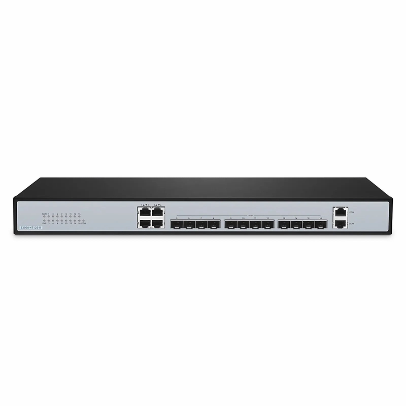 SFPS S3950-4T12S-R, 12-Port Ethernet L2+ Managed Switch, 12 x 10Gb SFP+, with 4 x Gigabit RJ45, Support MLAG SFPS