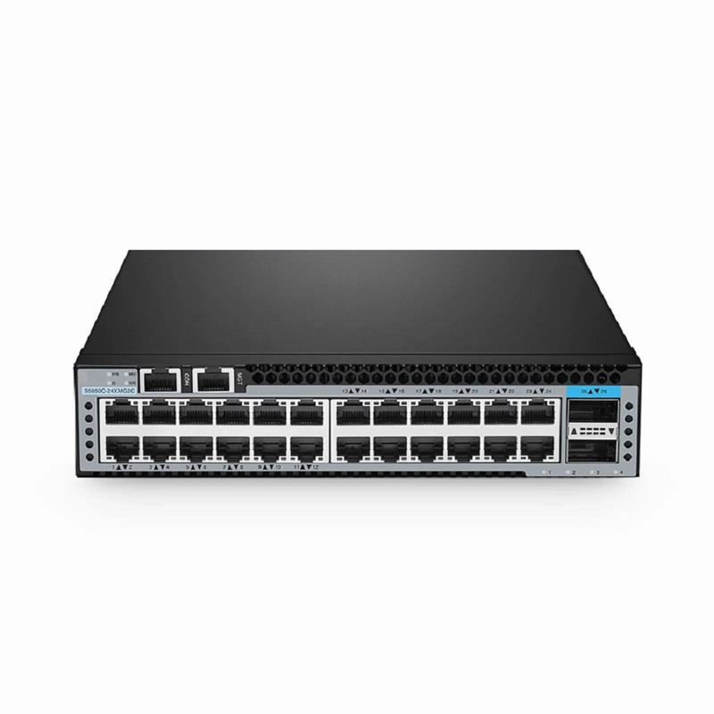 SFPS S5850C-12XMS2C, 12-Port Ethernet L3 Half-width Switch, 12 x 10Gb SFP+, 12 x 10GBase-T/Multi-Gigabit, with 2 x 100Gb QSFP28 Uplinks, AV over IP, Support MLAG SFPS