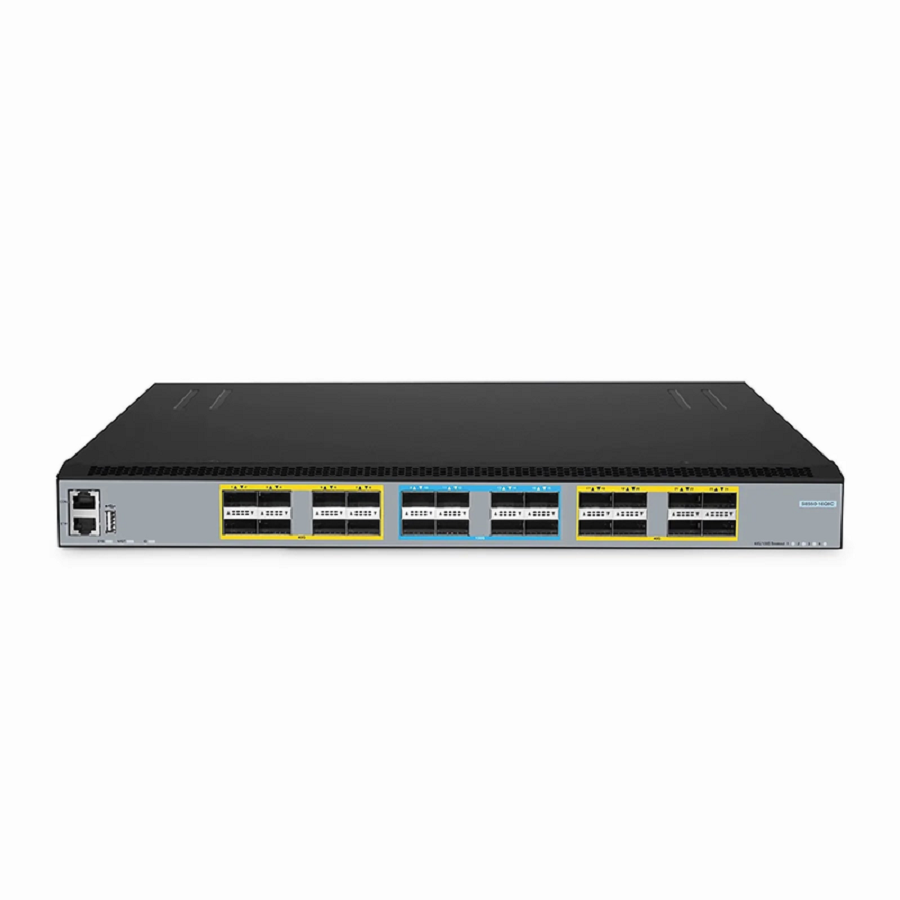 SFPS S8550-16Q8C, 16-Port Ethernet L3 Switch, 16 x 40Gb QSFP+, with 8 x 100Gb QSFP28, Support MLAG SFPS