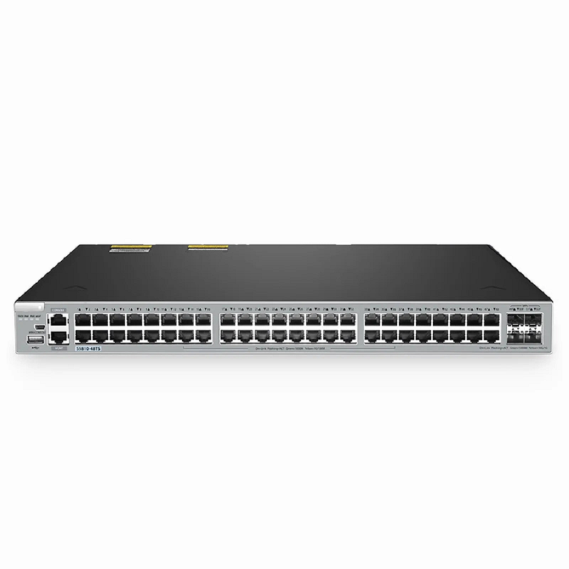 SFPS S5810-48TS, 48-Port Gigabit Ethernet L3 Switch, 48 x Gigabit RJ45, with 4 x 10Gb SFP+ Uplinks, Stackable Switch, Broadcom Chip SFPS