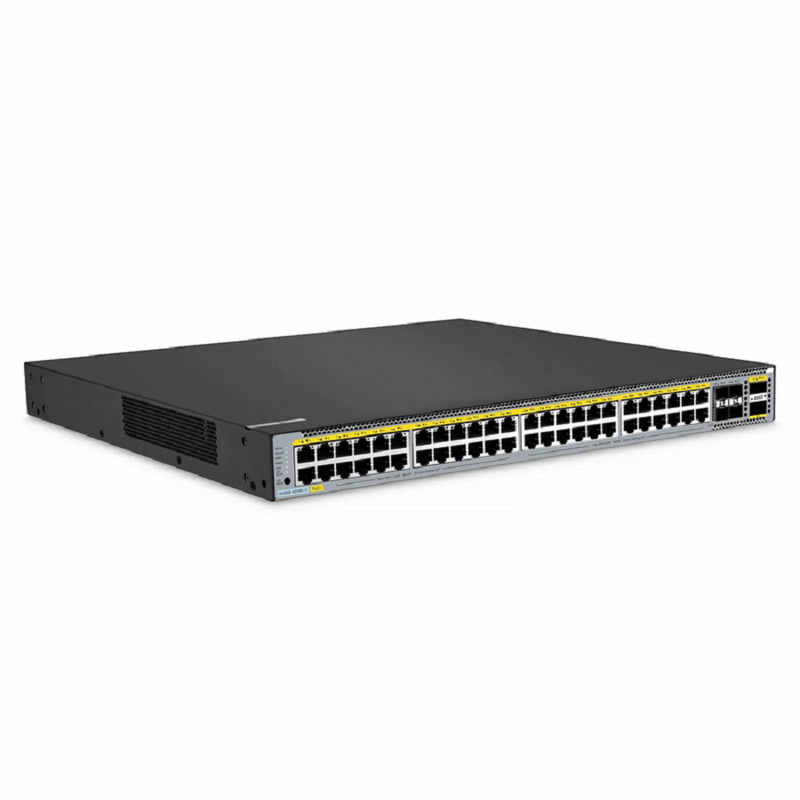 SFPS S5860-48MG-U, 48-Port Ethernet L3 PoE++ Switch, 48 x 5GBASE-T/Multi-Gigabit Ports, 4 x 25Gb SFP28 Uplinks, with 2 x 40Gb QSFP+ Uplinks, Support Stacking, Broadcom Chip SFPS
